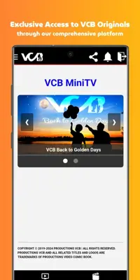 VCB STREAMING PLATFORM android App screenshot 0