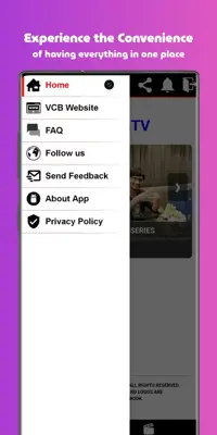 VCB STREAMING PLATFORM android App screenshot 1